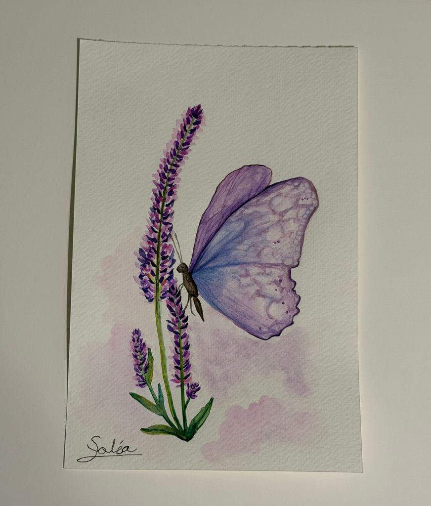 Lavender Wings